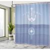 Ambesonne Cactus Shower Curtain, Cacti Spikes Flowers Birds Cartoon Style Vintage Like Colored Art, Cloth Fabric Bathroom Decor Set with Hooks, 69″ W x 84″ L, Green and Blue(Dark Ceil)