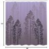 Ambesonne Cactus Shower Curtain, Cacti Spikes Flowers Birds Cartoon Style Vintage Like Colored Art, Cloth Fabric Bathroom Decor Set with Hooks, 69″ W x 84″ L, Green and Blue(Pale Lavender)