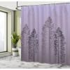 Ambesonne Cactus Shower Curtain, Cacti Spikes Flowers Birds Cartoon Style Vintage Like Colored Art, Cloth Fabric Bathroom Decor Set with Hooks, 69″ W x 84″ L, Green and Blue(Pale Lavender)