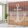 Ambesonne Cactus Shower Curtain, Cacti Spikes Flowers Birds Cartoon Style Vintage Like Colored Art, Cloth Fabric Bathroom Decor Set with Hooks, 69″ W x 84″ L, Green and Blue(Mustard Redbrown)