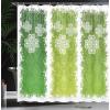 Ambesonne Cactus Shower Curtain, Cacti Spikes Flowers Birds Cartoon Style Vintage Like Colored Art, Cloth Fabric Bathroom Decor Set with Hooks, 69″ W x 84″ L, Green and Blue(Shamrock Green)