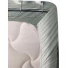Ambesonne Cat Sheet Set, Romantic Date Night of Kitties Drinking Milkshake Cozy Night Scene Valentines, Fitted and Flat Sheet with Pillowcases Bedding Accent 4 Piece Set, King, Dark Blue Apricot(Dark Blue Grey Off White)