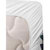 Ambesonne Cat Sheet Set, Romantic Date Night of Kitties Drinking Milkshake Cozy Night Scene Valentines, Fitted and Flat Sheet with Pillowcases Bedding Accent 4 Piece Set, King, Dark Blue Apricot(Teal Pink and Purple)