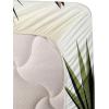 Ambesonne Cat Sheet Set, Romantic Date Night of Kitties Drinking Milkshake Cozy Night Scene Valentines, Fitted and Flat Sheet with Pillowcases Bedding Accent 4 Piece Set, King, Dark Blue Apricot(Black Ginger Mint Green)