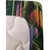 Ambesonne Cat Sheet Set, Romantic Date Night of Kitties Drinking Milkshake Cozy Night Scene Valentines, Fitted and Flat Sheet with Pillowcases Bedding Accent 4 Piece Set, King, Dark Blue Apricot(Green and Multicolor)