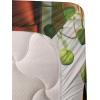 Ambesonne Cat Sheet Set, Romantic Date Night of Kitties Drinking Milkshake Cozy Night Scene Valentines, Fitted and Flat Sheet with Pillowcases Bedding Accent 4 Piece Set, King, Dark Blue Apricot(Green Paprika Beige)