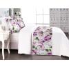 Ambesonne Floral Bed Runner Set, Valentine’s Day Romantic Concept Watercolor Hydrangeas Roses Birds, Decorative Bedding Scarf and 2 Pillow Shams for Hotels Homes, Queen, Soft Pink Pistachio Green(Pale Fuchsia Reseda Green)