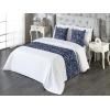 Ambesonne Floral Bed Runner Set, Valentine’s Day Romantic Concept Watercolor Hydrangeas Roses Birds, Decorative Bedding Scarf and 2 Pillow Shams for Hotels Homes, Queen, Soft Pink Pistachio Green(Tan Grey Teal Night Blue)