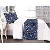 Ambesonne Floral Bed Runner Set, Valentine’s Day Romantic Concept Watercolor Hydrangeas Roses Birds, Decorative Bedding Scarf and 2 Pillow Shams for Hotels Homes, Queen, Soft Pink Pistachio Green(Tan Grey Teal Night Blue)