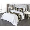 Ambesonne Floral Bed Runner Set, Valentine’s Day Romantic Concept Watercolor Hydrangeas Roses Birds, Decorative Bedding Scarf and 2 Pillow Shams for Hotels Homes, Queen, Soft Pink Pistachio Green(Sage Green and Off White)