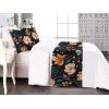 Ambesonne Floral Bed Runner Set, Valentine’s Day Romantic Concept Watercolor Hydrangeas Roses Birds, Decorative Bedding Scarf and 2 Pillow Shams for Hotels Homes, Queen, Soft Pink Pistachio Green(Amber Teal Pale Seafoam)