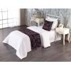 Ambesonne Floral Bed Runner Set, Valentine’s Day Romantic Concept Watercolor Hydrangeas Roses Birds, Decorative Bedding Scarf and 2 Pillow Shams for Hotels Homes, Queen, Soft Pink Pistachio Green(Red Blue Grey Dark Grey)