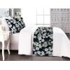 Ambesonne Floral Bed Runner Set, Valentine’s Day Romantic Concept Watercolor Hydrangeas Roses Birds, Decorative Bedding Scarf and 2 Pillow Shams for Hotels Homes, Queen, Soft Pink Pistachio Green(Pale Green and Soft Blue)