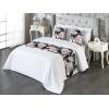 Ambesonne Floral Bed Runner Set, Valentine’s Day Romantic Concept Watercolor Hydrangeas Roses Birds, Decorative Bedding Scarf and 2 Pillow Shams for Hotels Homes, Queen, Soft Pink Pistachio Green(Soft Pink Pistachio Green)