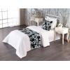 Ambesonne Floral Bed Runner Set, Valentine’s Day Romantic Concept Watercolor Hydrangeas Roses Birds, Decorative Bedding Scarf and 2 Pillow Shams for Hotels Homes, Queen, Soft Pink Pistachio Green(Pale Green and Soft Blue)