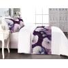 Ambesonne Floral Bed Runner Set, Valentine’s Day Romantic Concept Watercolor Hydrangeas Roses Birds, Decorative Bedding Scarf and 2 Pillow Shams for Hotels Homes, Queen, Soft Pink Pistachio Green(Lilac Pale Fuchsia Plum)
