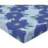 Ambesonne Floral Fitted Sheet, Romantic Valentine’s Day Theme Overlapping Simplistic Rose Flowers Art, Decorative Soft Fabric Bedding All-Round Elastic Pocket, Full Size, Pale Salmon and Blush(Dark Ceil Blue Fern Green)