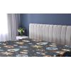 Ambesonne Floral Fitted Sheet, Romantic Valentine’s Day Theme Overlapping Simplistic Rose Flowers Art, Decorative Soft Fabric Bedding All-Round Elastic Pocket, Full Size, Pale Salmon and Blush(Burnt Orange Blue Grey)