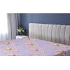 Ambesonne Floral Fitted Sheet, Romantic Valentine’s Day Theme Overlapping Simplistic Rose Flowers Art, Decorative Soft Fabric Bedding All-Round Elastic Pocket, Full Size, Pale Salmon and Blush(Pastel Brown Lavender)