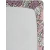 Ambesonne Floral Fitted Sheet, Romantic Valentine’s Day Theme Overlapping Simplistic Rose Flowers Art, Decorative Soft Fabric Bedding All-Round Elastic Pocket, Full Size, Pale Salmon and Blush(Pale Mauve White Sepia)