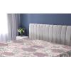 Ambesonne Floral Fitted Sheet, Romantic Valentine’s Day Theme Overlapping Simplistic Rose Flowers Art, Decorative Soft Fabric Bedding All-Round Elastic Pocket, Full Size, Pale Salmon and Blush(Pale Mauve White Sepia)