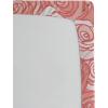 Ambesonne Floral Fitted Sheet, Romantic Valentine’s Day Theme Overlapping Simplistic Rose Flowers Art, Decorative Soft Fabric Bedding All-Round Elastic Pocket, Full Size, Pale Salmon and Blush(Pale Salmon and Blush)