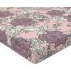 Ambesonne Floral Fitted Sheet, Romantic Valentine’s Day Theme Overlapping Simplistic Rose Flowers Art, Decorative Soft Fabric Bedding All-Round Elastic Pocket, Full Size, Pale Salmon and Blush(Pale Mauve White Sepia)
