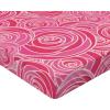 Ambesonne Floral Fitted Sheet, Romantic Valentine’s Day Theme Overlapping Simplistic Rose Flowers Art, Decorative Soft Fabric Bedding All-Round Elastic Pocket, Full Size, Pale Salmon and Blush(Dark Coral and Soft Pink)