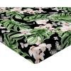 Ambesonne Floral Fitted Sheet, Roses Lavender Eucalyptus Watercolor Valentine’s Day Romantic Concept, Decorative Soft Fabric Bedding All-Round Elastic Pocket, Full Size, Purple Grey and Off White(Fern Green Pale Mauve)