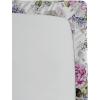 Ambesonne Floral Fitted Sheet, Roses Lavender Eucalyptus Watercolor Valentine’s Day Romantic Concept, Decorative Soft Fabric Bedding All-Round Elastic Pocket, Full Size, Purple Grey and Off White(Lilac Pearl Reseda Green)