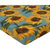 Ambesonne Floral Fitted Sheet, Roses Lavender Eucalyptus Watercolor Valentine’s Day Romantic Concept, Decorative Soft Fabric Bedding All-Round Elastic Pocket, Full Size, Purple Grey and Off White(Earth Yellow and Olive Green)