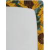 Ambesonne Floral Fitted Sheet, Roses Lavender Eucalyptus Watercolor Valentine’s Day Romantic Concept, Decorative Soft Fabric Bedding All-Round Elastic Pocket, Full Size, Purple Grey and Off White(Earth Yellow and Olive Green)