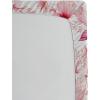 Ambesonne Floral Fitted Sheet, Roses Lavender Eucalyptus Watercolor Valentine’s Day Romantic Concept, Decorative Soft Fabric Bedding All-Round Elastic Pocket, Full Size, Purple Grey and Off White(Pastel Pink and Pale Fuchsia)