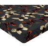 Ambesonne Floral Fitted Sheet, Roses Lavender Eucalyptus Watercolor Valentine’s Day Romantic Concept, Decorative Soft Fabric Bedding All-Round Elastic Pocket, Full Size, Purple Grey and Off White(Vermilion Dusk and Grey)
