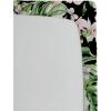 Ambesonne Floral Fitted Sheet, Roses Lavender Eucalyptus Watercolor Valentine’s Day Romantic Concept, Decorative Soft Fabric Bedding All-Round Elastic Pocket, Full Size, Purple Grey and Off White(Fern Green Pale Mauve)