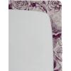 Ambesonne Floral Fitted Sheet, Roses Lavender Eucalyptus Watercolor Valentine’s Day Romantic Concept, Decorative Soft Fabric Bedding All-Round Elastic Pocket, Full Size, Purple Grey and Off White(Plum Pale Mauve)