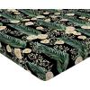 Ambesonne Floral Fitted Sheet, Roses Lavender Eucalyptus Watercolor Valentine’s Day Romantic Concept, Decorative Soft Fabric Bedding All-Round Elastic Pocket, Full Size, Purple Grey and Off White(Jade Green and Champagne)