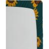 Ambesonne Floral Fitted Sheet, Roses Lavender Eucalyptus Watercolor Valentine’s Day Romantic Concept, Decorative Soft Fabric Bedding All-Round Elastic Pocket, Full Size, Purple Grey and Off White(Orange Teal Brown)