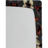 Ambesonne Floral Fitted Sheet, Roses Lavender Eucalyptus Watercolor Valentine’s Day Romantic Concept, Decorative Soft Fabric Bedding All-Round Elastic Pocket, Full Size, Purple Grey and Off White(Vermilion Dusk and Grey)
