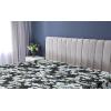 Ambesonne Floral Fitted Sheet, Valentine’s Day Romantic Concept Watercolor Hydrangeas Roses Birds, Decorative Soft Bedding All-Round Elastic Pocket, California King, Soft Pink Pistachio Green(Pale Green and Soft Blue)