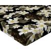Ambesonne Floral Fitted Sheet, Valentine’s Day Romantic Concept Watercolor Hydrangeas Roses Birds, Decorative Soft Bedding All-Round Elastic Pocket, California King, Soft Pink Pistachio Green(Sage Green and Off White)