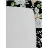 Ambesonne Floral Fitted Sheet, Valentine’s Day Romantic Concept Watercolor Hydrangeas Roses Birds, Decorative Soft Bedding All-Round Elastic Pocket, California King, Soft Pink Pistachio Green(Sea Green Pastel Brown)