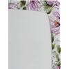 Ambesonne Floral Fitted Sheet, Valentine’s Day Romantic Concept Watercolor Hydrangeas Roses Birds, Decorative Soft Bedding All-Round Elastic Pocket, California King, Soft Pink Pistachio Green(Pale Fuchsia Reseda Green)