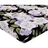 Ambesonne Floral Fitted Sheet, Valentine’s Day Romantic Concept Watercolor Hydrangeas Roses Birds, Decorative Soft Bedding All-Round Elastic Pocket, California King, Soft Pink Pistachio Green(Lavender Blue Green)