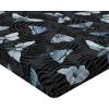Ambesonne Floral Fitted Sheet, Valentine’s Day Romantic Concept Watercolor Hydrangeas Roses Birds, Decorative Soft Bedding All-Round Elastic Pocket, California King, Soft Pink Pistachio Green(Blue Grey Pale Teal)