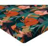 Ambesonne Floral Fitted Sheet, Valentine’s Day Romantic Concept Watercolor Hydrangeas Roses Birds, Decorative Soft Bedding All-Round Elastic Pocket, California King, Soft Pink Pistachio Green(Burnt Orange Tan Teal)