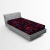 Ambesonne Floral Fitted Sheet, Valentine’s Day Romantic Concept Watercolor Hydrangeas Roses Birds, Decorative Soft Bedding All-Round Elastic Pocket, California King, Soft Pink Pistachio Green(Dark Coral and Violet Blue)