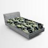 Ambesonne Floral Fitted Sheet, Valentine’s Day Romantic Concept Watercolor Hydrangeas Roses Birds, Decorative Soft Bedding All-Round Elastic Pocket, California King, Soft Pink Pistachio Green(Pastel Green and Pale Blue)