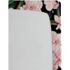 Ambesonne Floral Fitted Sheet, Valentine’s Day Romantic Concept Watercolor Hydrangeas Roses Birds, Decorative Soft Bedding All-Round Elastic Pocket, California King, Soft Pink Pistachio Green(Jade Green and Pastel Pink)