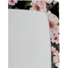 Ambesonne Floral Fitted Sheet, Valentine’s Day Romantic Concept Watercolor Hydrangeas Roses Birds, Decorative Soft Bedding All-Round Elastic Pocket, California King, Soft Pink Pistachio Green(Blush Reseda Green)